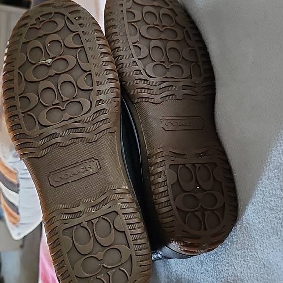 STUNNING Coach SAMARA  Black Quilted Boots - Picture 8 of 13